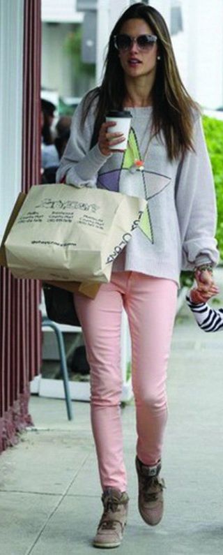 Alessandra Ambrosio in Siwy Denim