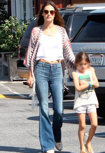 Alessandra Ambrosio in J Brand