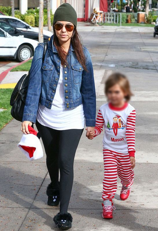 Kourtney Kardashian in Current/Elliott