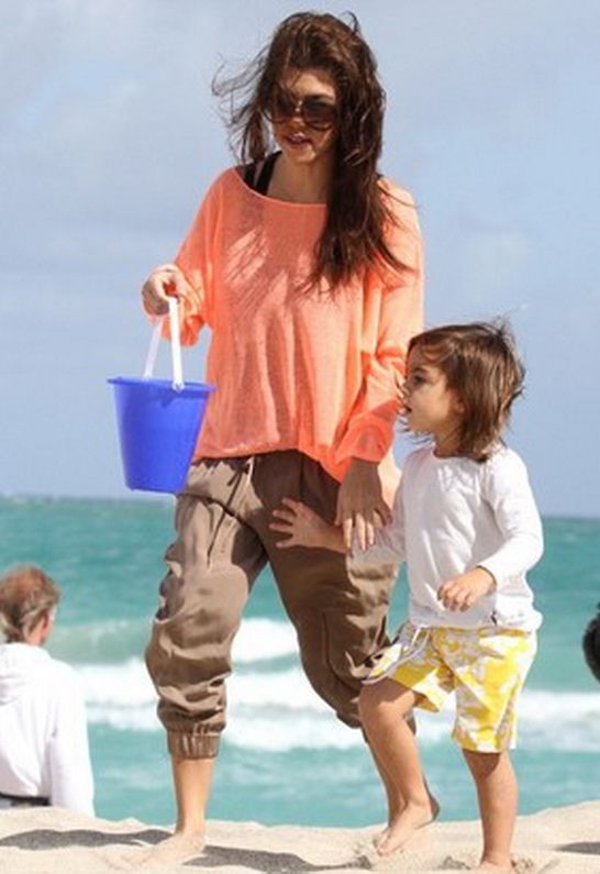 Kourtney Kardashian in Ramy Brook