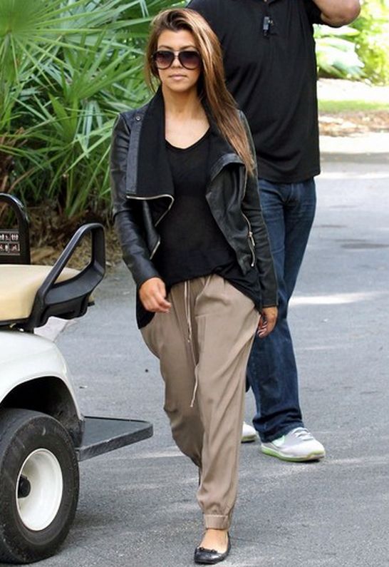 Kourtney Kardashian in Ramy Brook