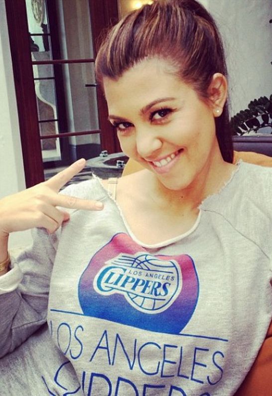 Kourtney Kardashian in Sportiqe