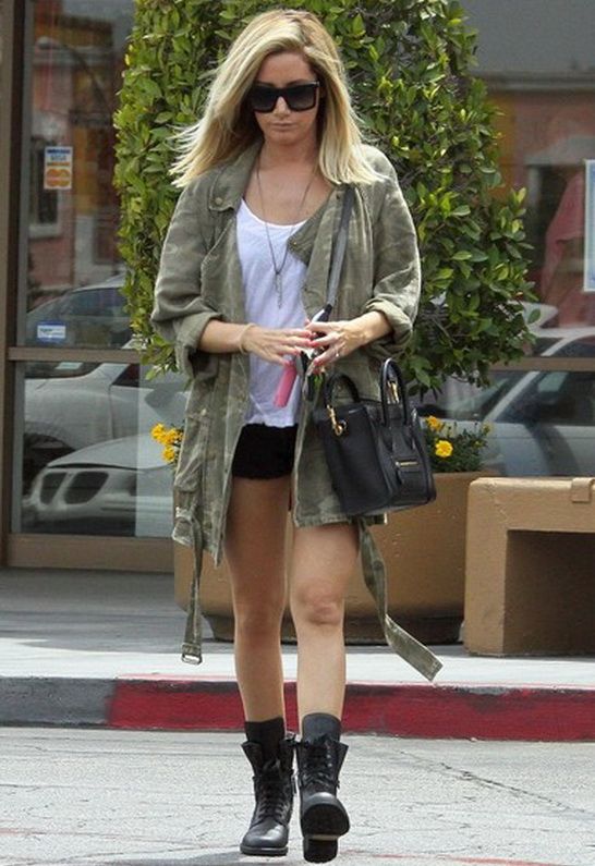 Ashley Tisdale in Current/Elliott