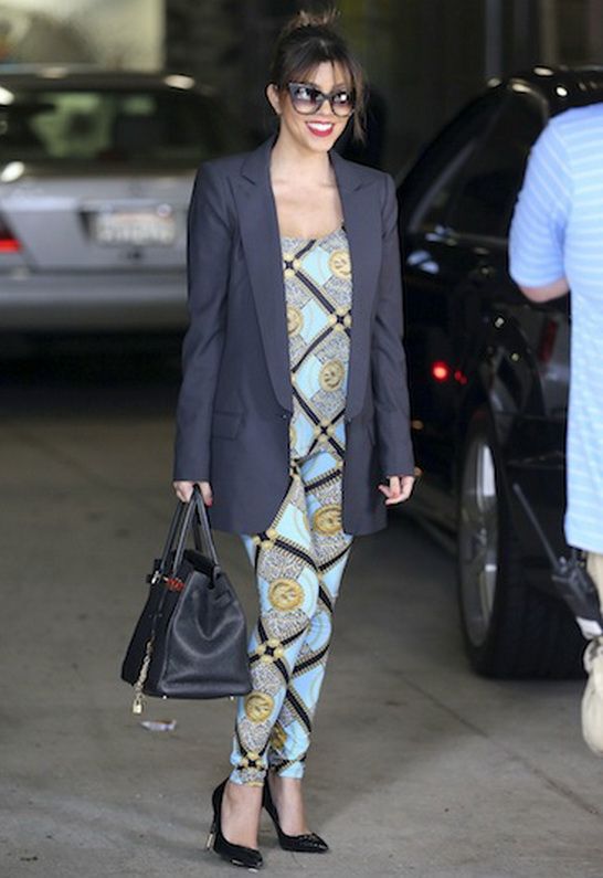 Kourtney Kardashian in SMYTHE