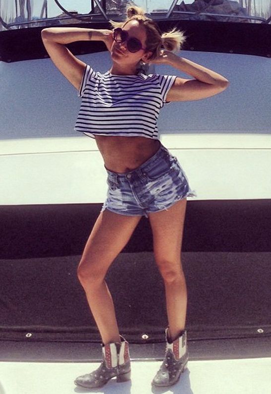 Ashley Tisdale in MINKPINK