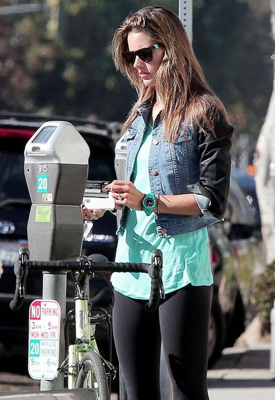 Alessandra Ambrosio in J Brand