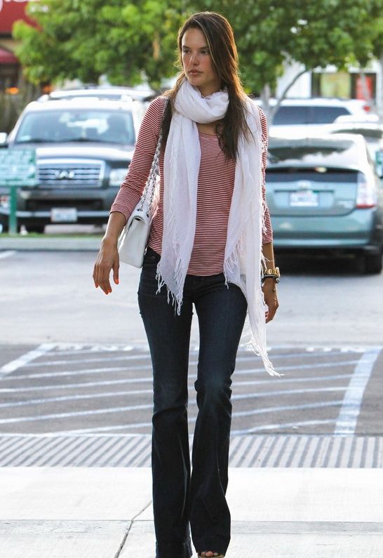 Alessandra Ambrosio in J Brand