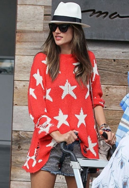 Alessandra Ambrosio in Wildfox