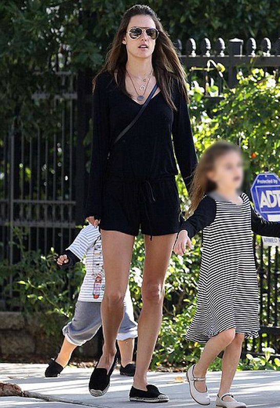 Alessandra Ambrosio in Michael Lauren
