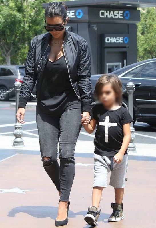 Kim Kardashian in J Brand