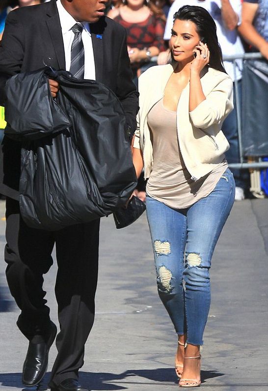 Kim Kardashian in J Brand