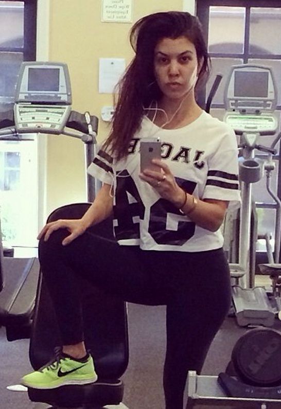 Kourtney Kardashian in lovers + friends