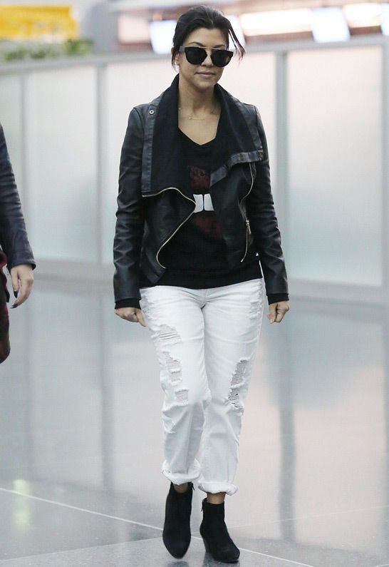 Kourtney Kardashian in RES Denim