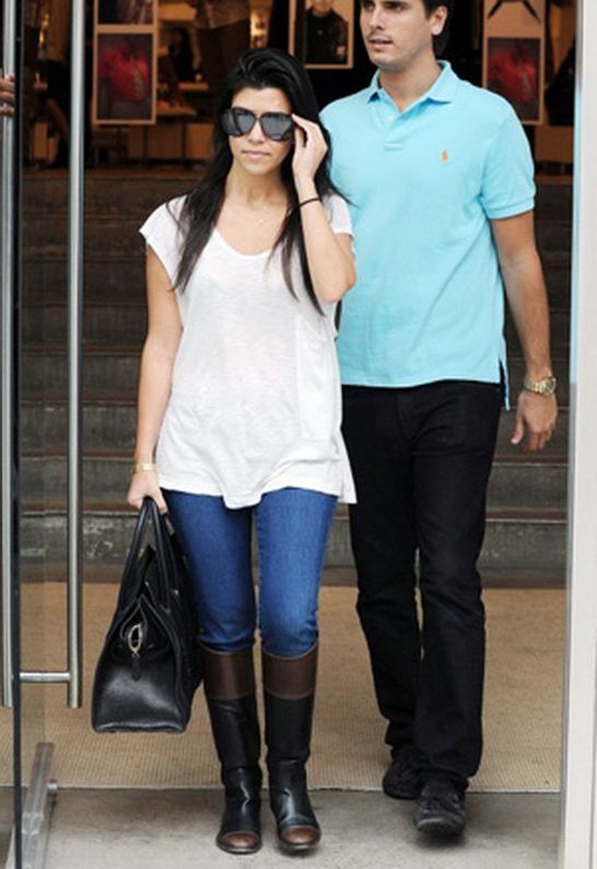 Kourtney Kardashian in Henry & Belle