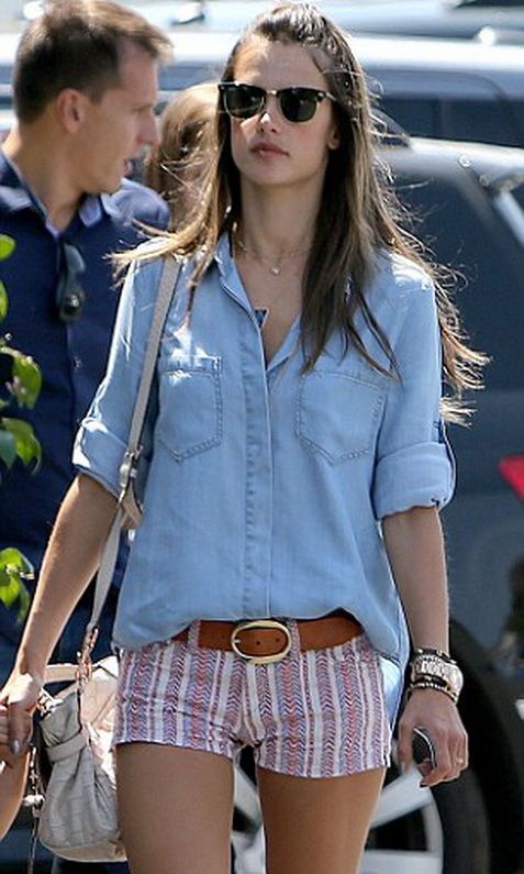 Alessandra Ambrosio in Bella Dahl