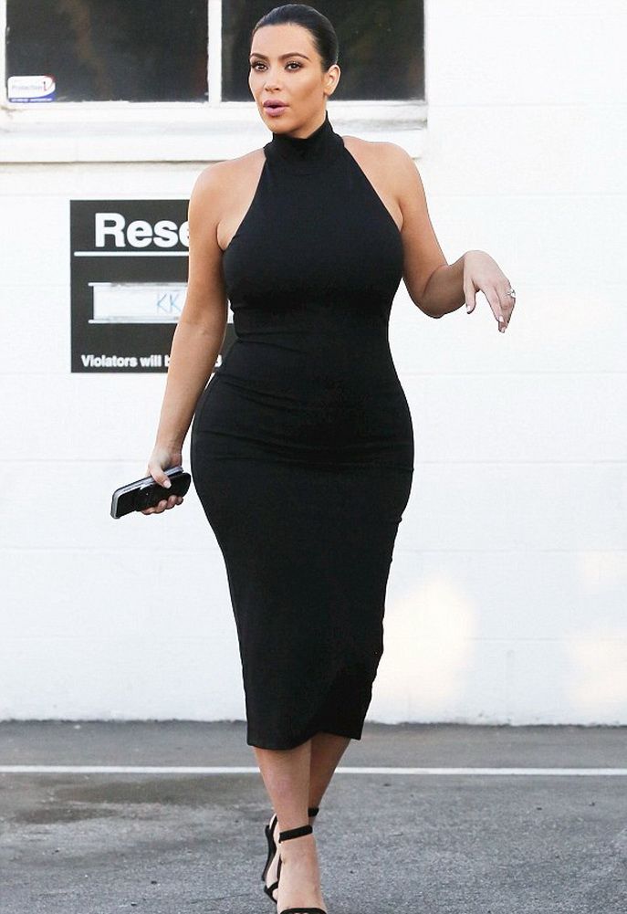 Kim Kardashian in Torn by Ronny Kobo