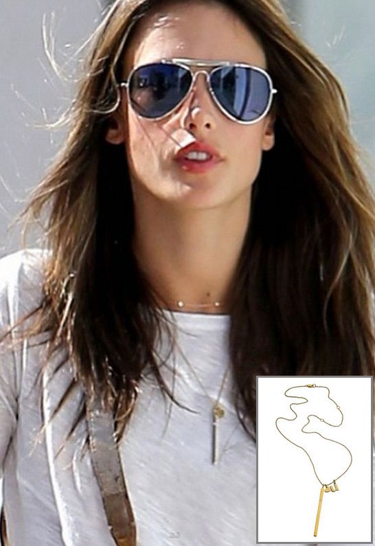 Alessandra Ambrosio in Jennifer Zeuner