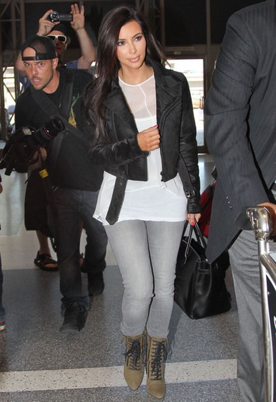 Kim Kardashian in Black Orchid