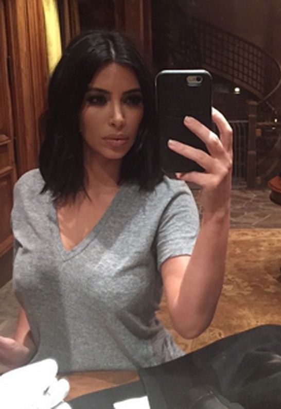 Kim Kardashian in Monrow