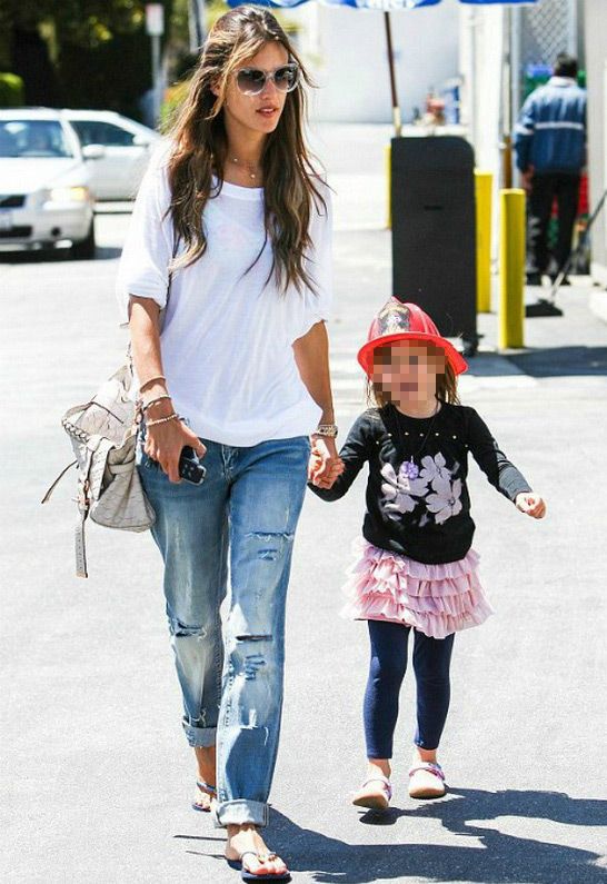 Alessandra Ambrosio in Blank NYC