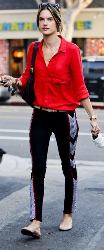 Alessandra Ambrosio in Bella Dahl